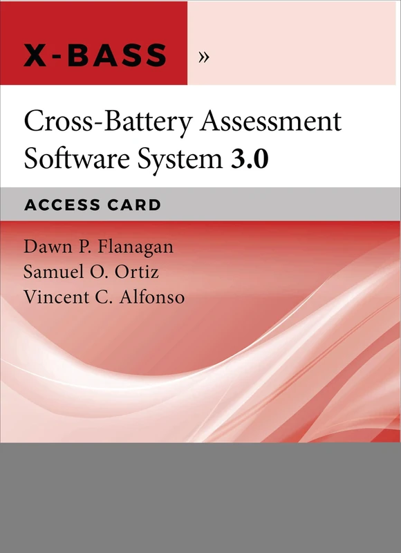 Cross-Battery Assessment Software System, Version3.0 (X-BASS 3.0) Access Card - Image 1