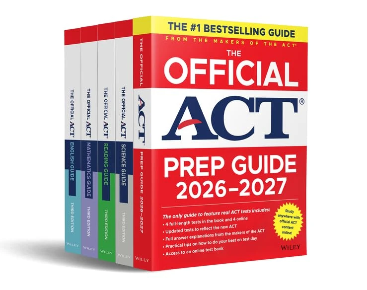 The Official ACT Prep & Subject Guides 2026-2027 Complete Set