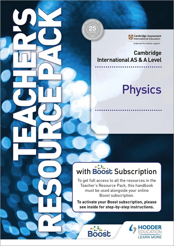 Cambridge International AS & A Level Physics Teacher's Resource Pack: With Boost Subscription