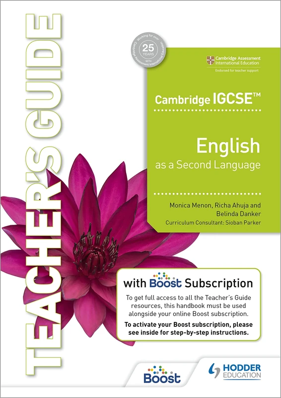 Cambridge IGCSE English as a Second Language Teacher's Guide with Boost Subscription: Hodder Education Group