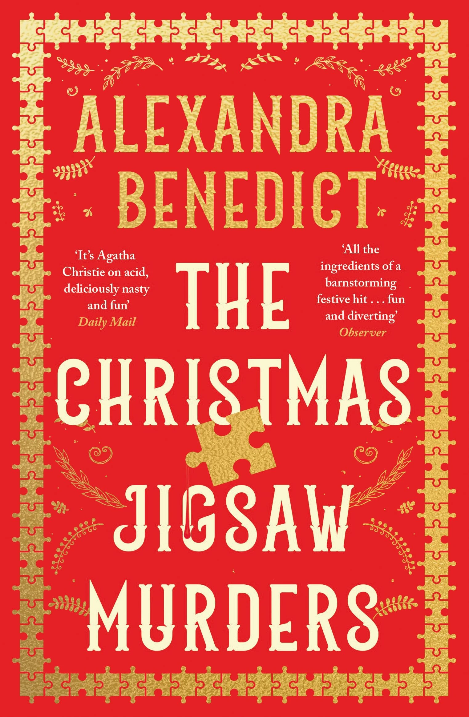 The Christmas Jigsaw Murders: The deliciously dark Christmas cracker from the bestselling author of Murder on the Christmas Express