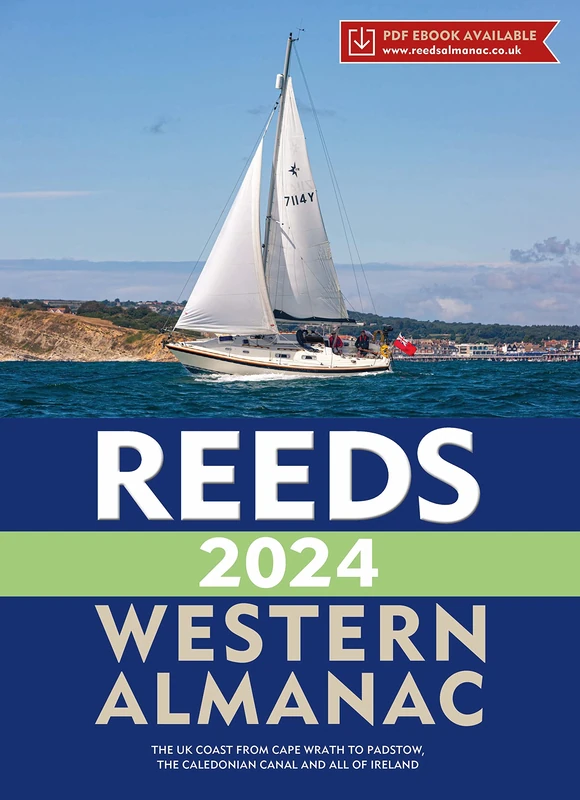 Reeds Western Almanac 2024 - Navigation Guide for Boaters