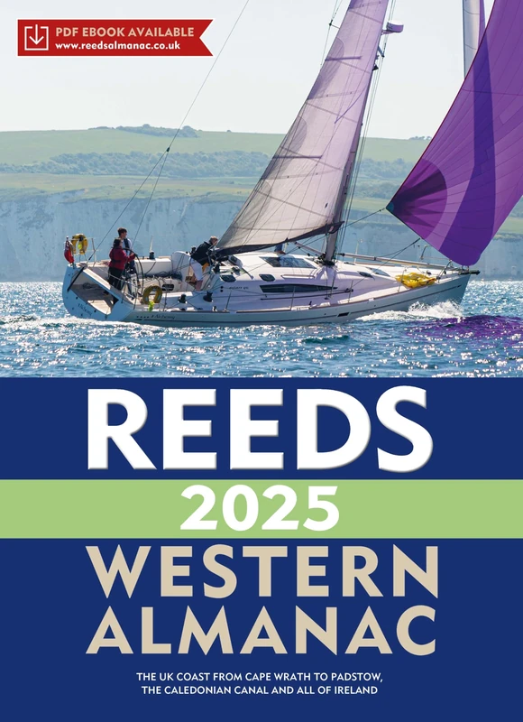 Reeds Western Almanac 2025 - Navigation and Pilotage Guide
