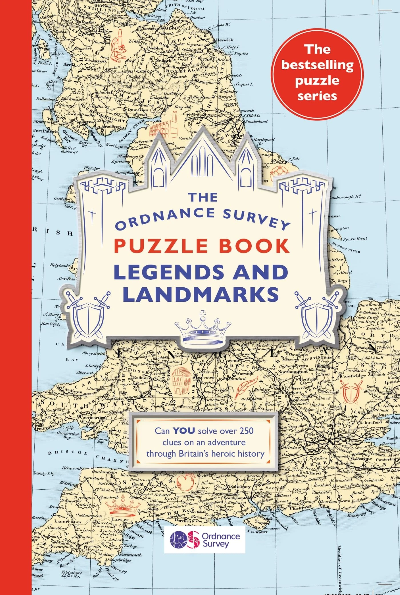 The Ordnance Survey Puzzle Book Legends and Landmarks: Pit your wits against Britain's greatest map makers from your own home!