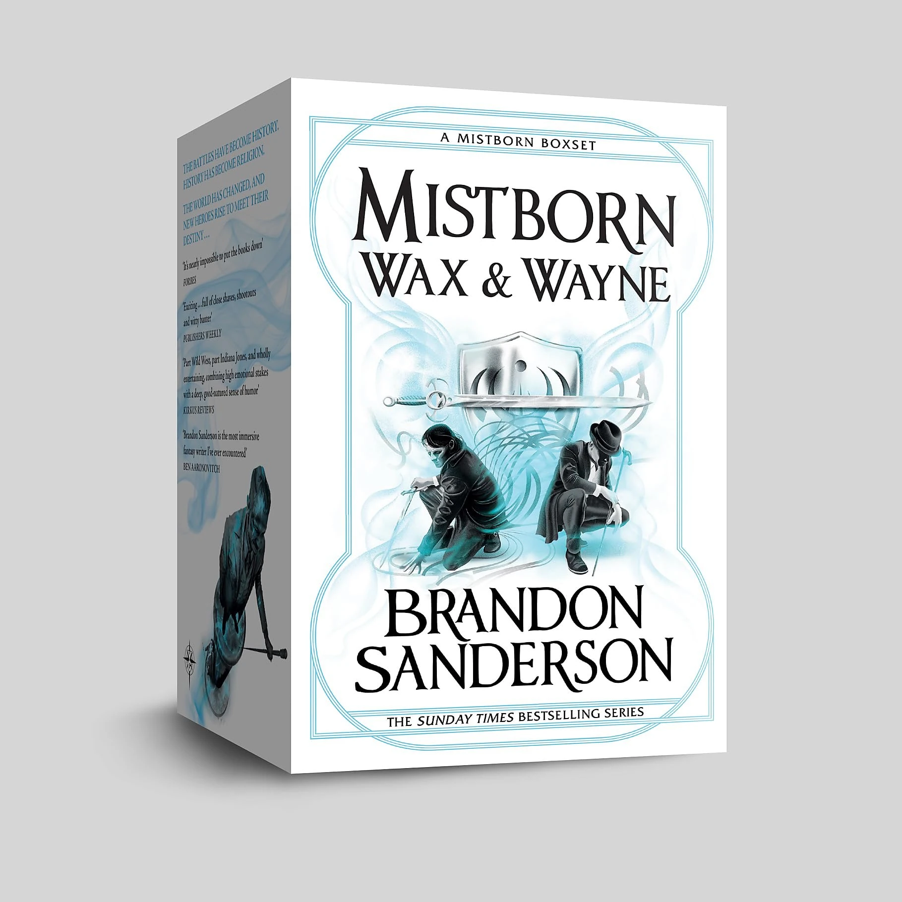Mistborn Wax & Wayne The Complete Series: The Alloy of Law, Shadows of Self, The Bands of Mourning, The Lost Metal