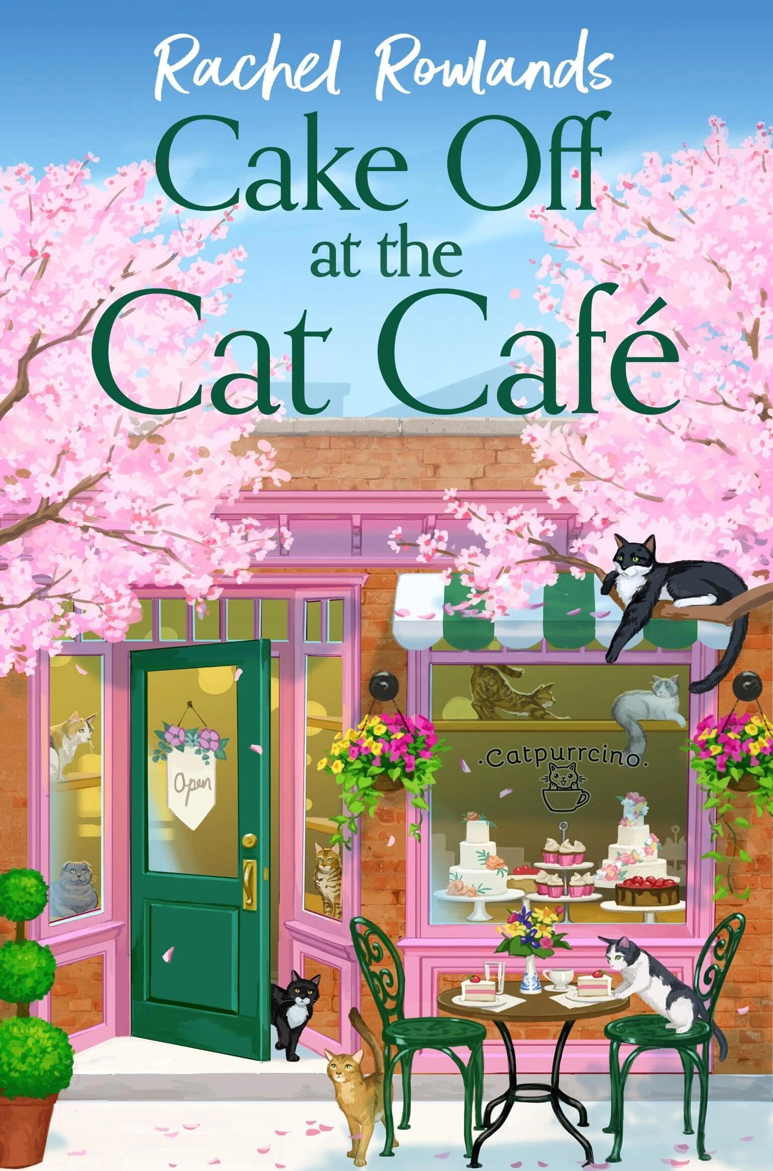Cake Off at the Cat Cafe: A delicious and heartwarming enemies to lovers romance that is purr joy! (A Cat Café Romance)