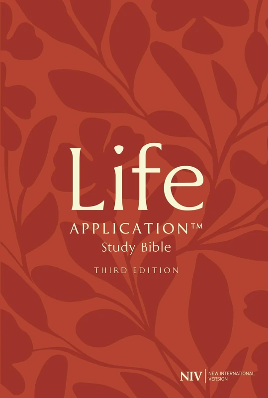 NIV Life Application Study Bible (Anglicised) - Third Edition: Leather