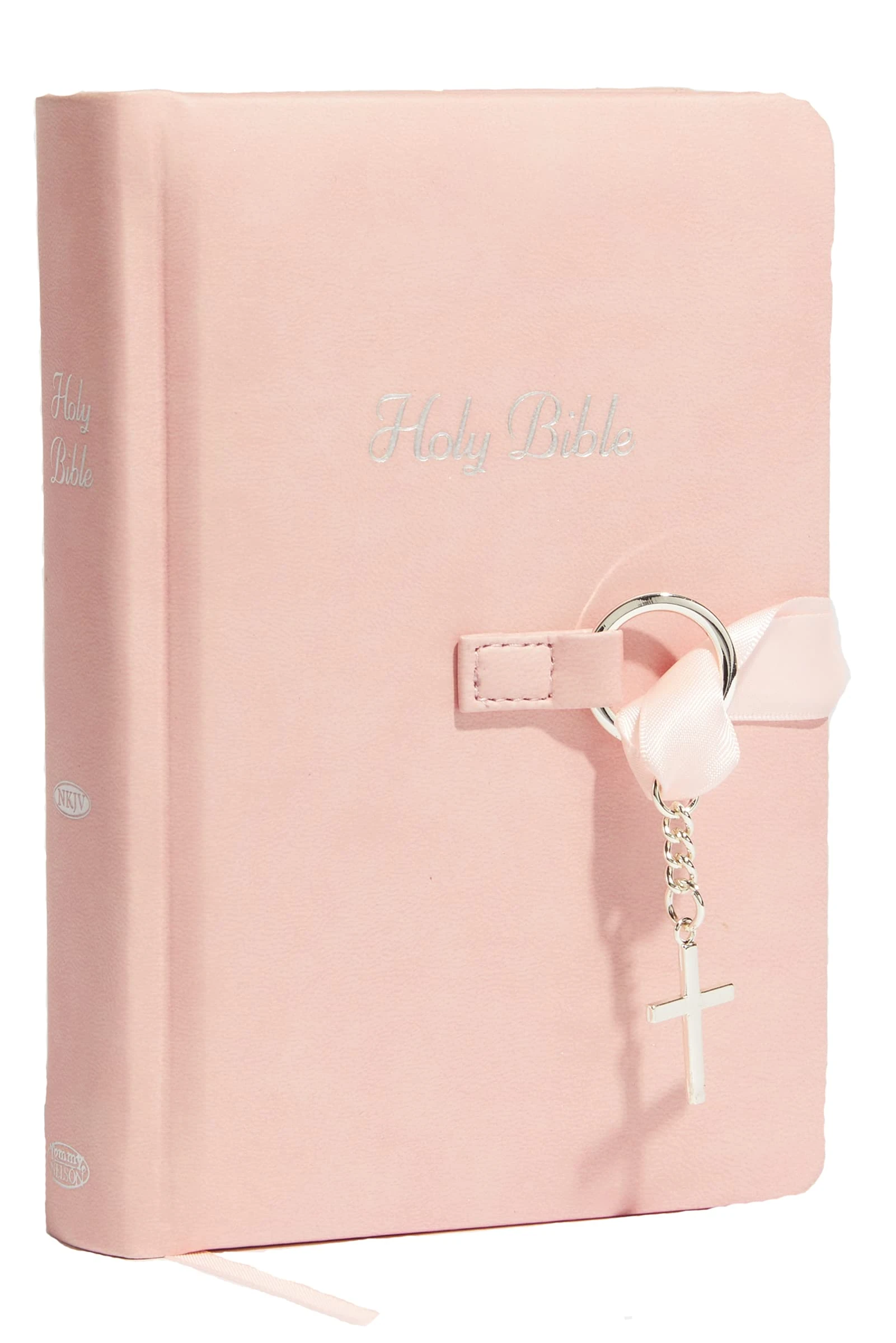 NKJV, Simply Charming Bible, Hardcover, Pink: Pink Edition