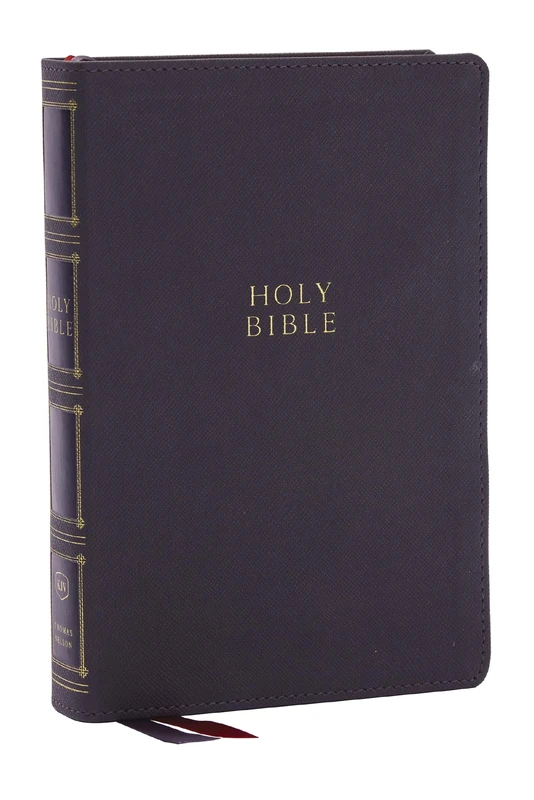 KJV Holy Bible: Compact Bible with 43,000 Center-Column Cross References, Gray Leathersoft, Red Letter, Comfort Print: King James Version: King James ... Leathersoft, Gray, Red Letter, Comfort Print
