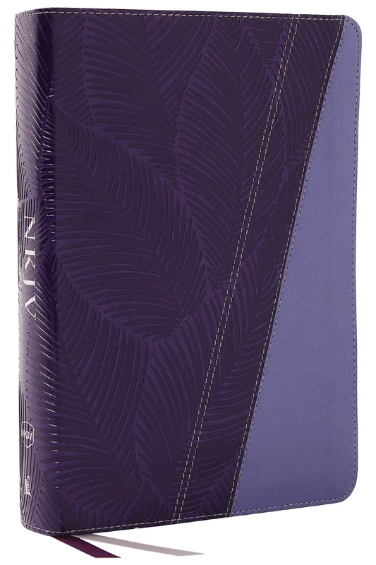 NKJV Study Bible, Leathersoft, Purple, Full-Color, Comfort Print: The Complete Resource for Studying God’s Word
