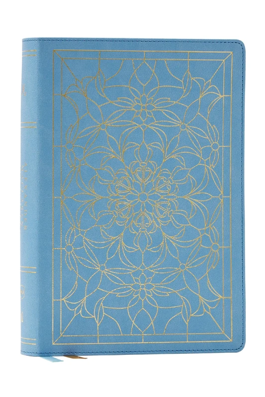 Alexander Maclaren Study Bible: Encouragement and Insights for a Christ-Centered Life (NKJV, Blue Leathersoft, Comfort Print, Thumb Indexed)