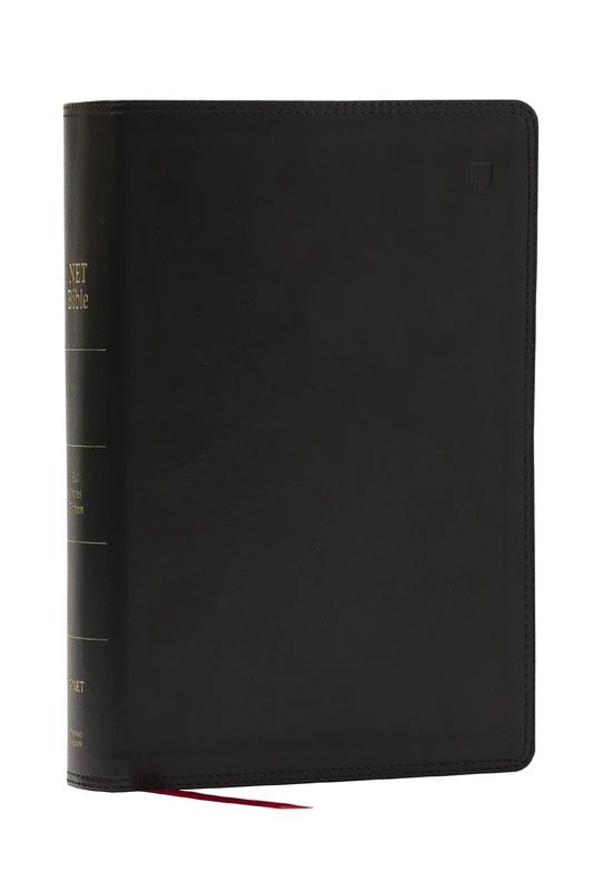 NET Bible, Full Notes Edition (NET Black Leathersoft, Comfort Print, Thumb Indexed): Holy Bible