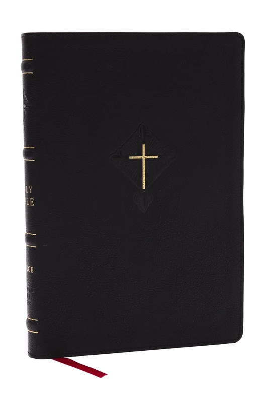 RSV2CE, Thinline Large Print Catholic Bible, Black Leathersoft, Comfort Print: Revised Standard Version, Black, Leathersoft, Catholic Edition, Thinline