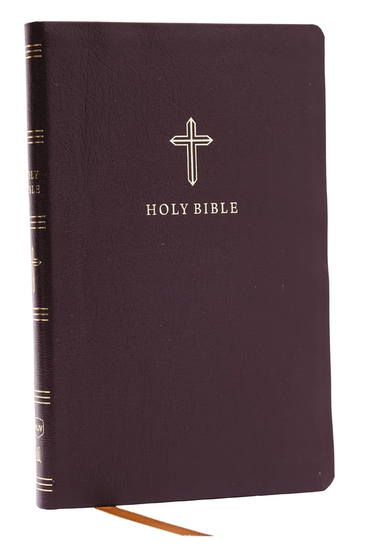 NKJV Holy Bible, Ultra Thinline, Burgundy Bonded Leather, Red Letter, Comfort Print: New King James Version, Burgundy, Bonded Leather, Ultra Thinline, Red Letter, Comfort Print
