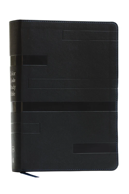 KJV Color Code Study Bible, Revealing God's Truth Color by Color (Black Leathersoft, Red Letter, Thumb Indexed): Revealing God's Truth Color by Color, ... Red Letter, Thumb Indexed, Ribbon Marker