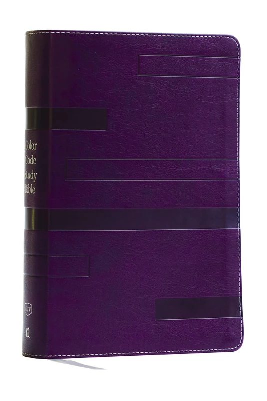 KJV Color Code Study Bible, Revealing God's Truth Color by Color (Purple Leathersoft, Red Letter, Thumb Indexed): Revealing God's Truth Color by ... Red Letter, Thumb Indexed, Ribbon Marker