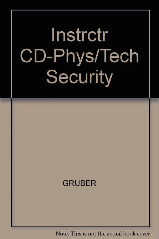 Instrctr CD-Phys/Tech Security