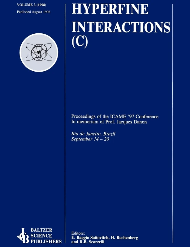 Springer Proceedings of the ICAME '97 Conference - Books - Image 1