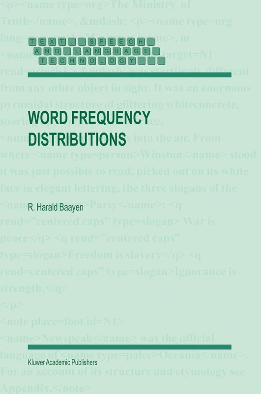 Springer Word Frequency Distributions - Text & Language Tech - Image 1