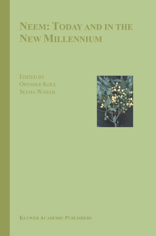 Springer - Neem: Today and in the New Millennium Book - Image 1