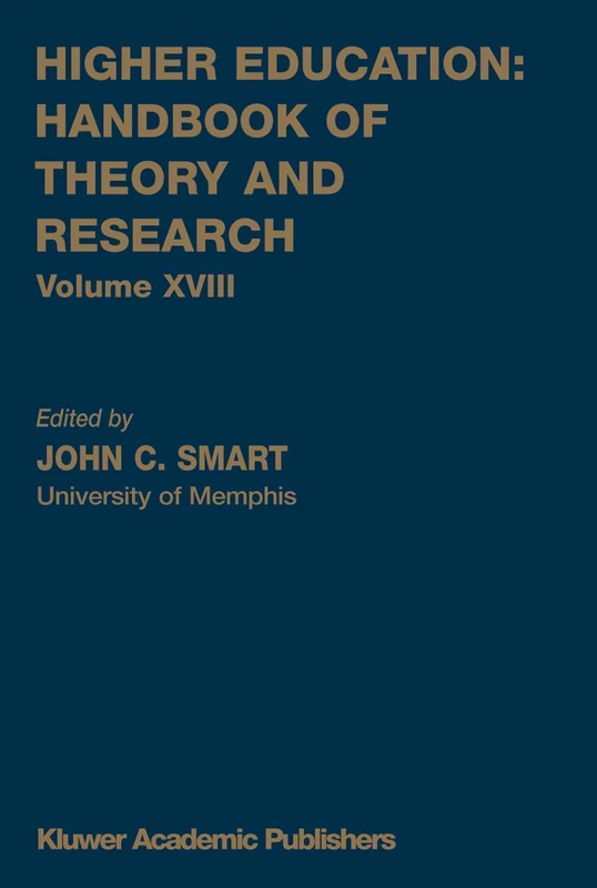 Springer Higher Education: Handbook of Theory and Research Vol 18