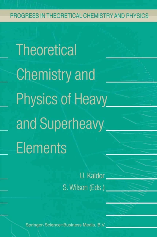 Theoretical Chemistry and Physics of Heavy and Superheavy Elements: 11 (Progress in Theoretical Chemistry and Physics, 11)