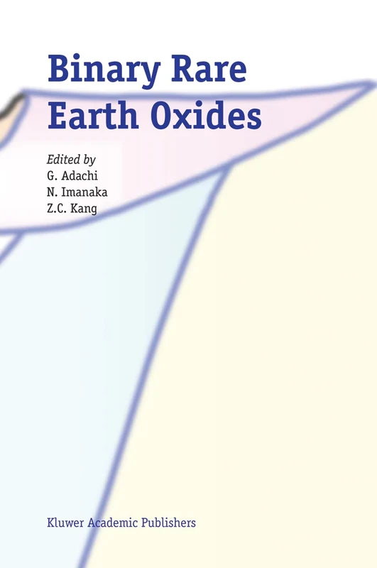 Springer Binary Rare Earth Oxides - Science and Applications