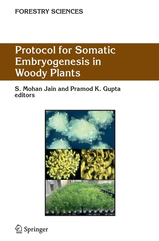 Protocol for Somatic Embryogenesis in Woody Plants: 77 (Forestry Sciences, 77)