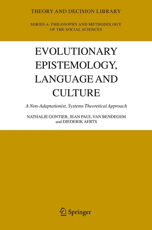 Springer Evolutionary Epistemology, Language and Culture Book