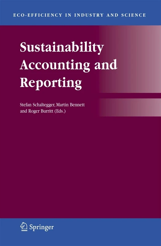 Sustainability Accounting and Reporting: 21 (Eco-Efficiency in Industry and Science, 21)