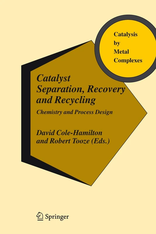 Springer Catalyst Separation, Recovery and Recycling Book