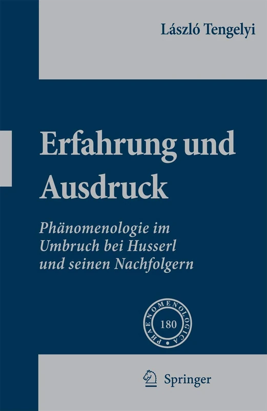 Springer - Erfahrung und Ausdruck: Phanomenologie 180
