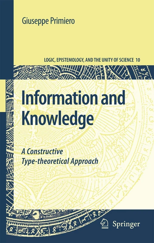 Springer - Information and Knowledge: A Constructive Approach
