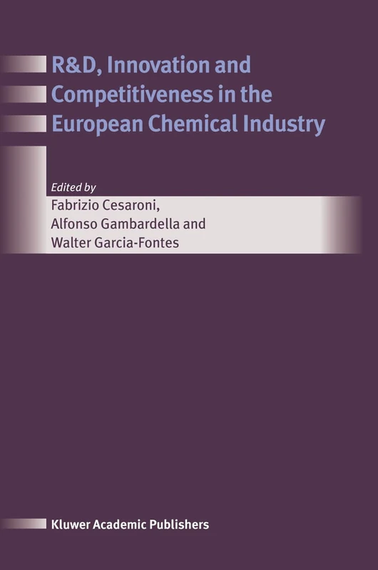 R&D, Innovation and Competitiveness in the European Chemical Industry (Social Indicators Research S)