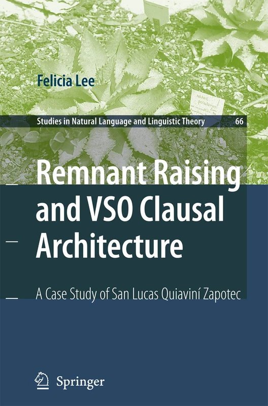 Remnant Raising and VSO Clausal Architecture: A Case Study of San Lucas Quiavini Zapotec: 66 (Studies in Natural Language and Linguistic Theory, 66)
