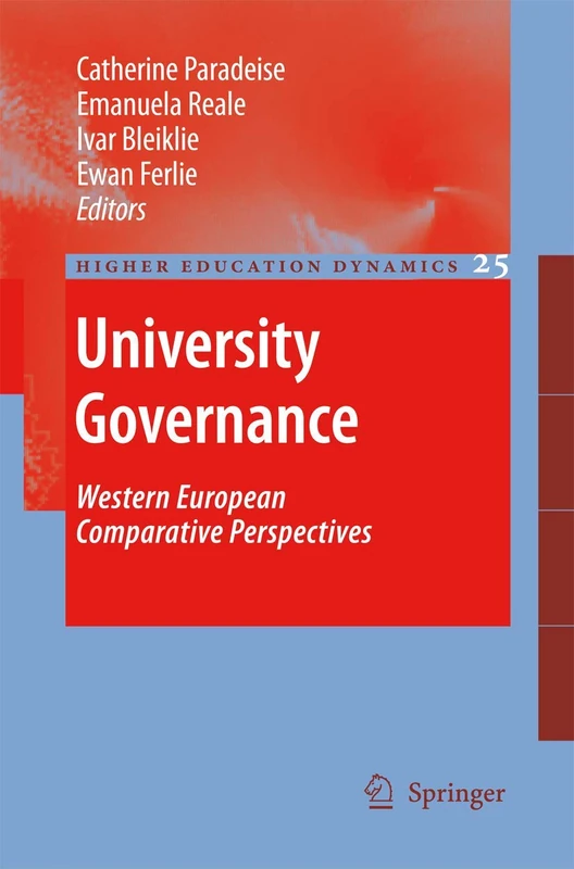 Springer University Governance: Western European Perspectives