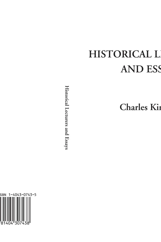 Historical Lecturers and Essays