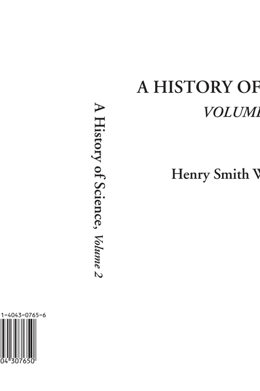 A History of Science, Volume 2