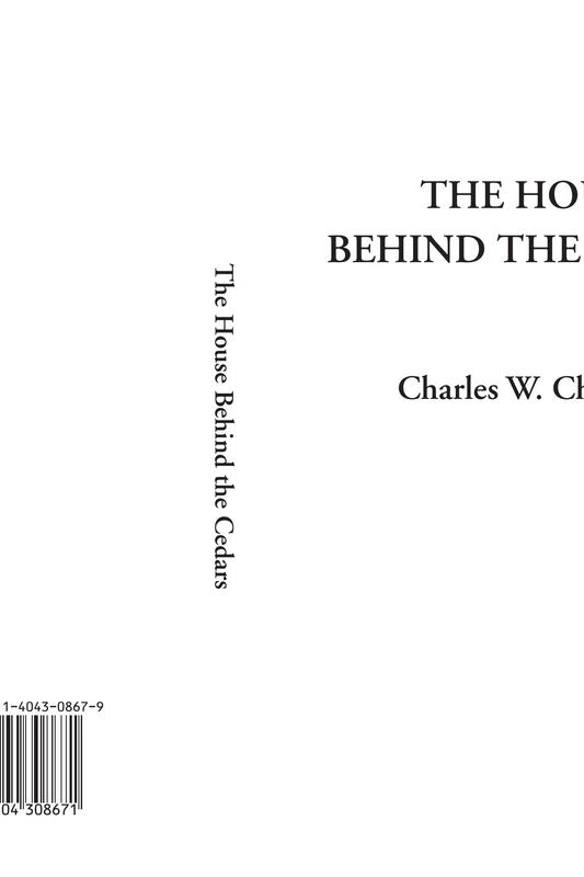 The House Behind the Cedars