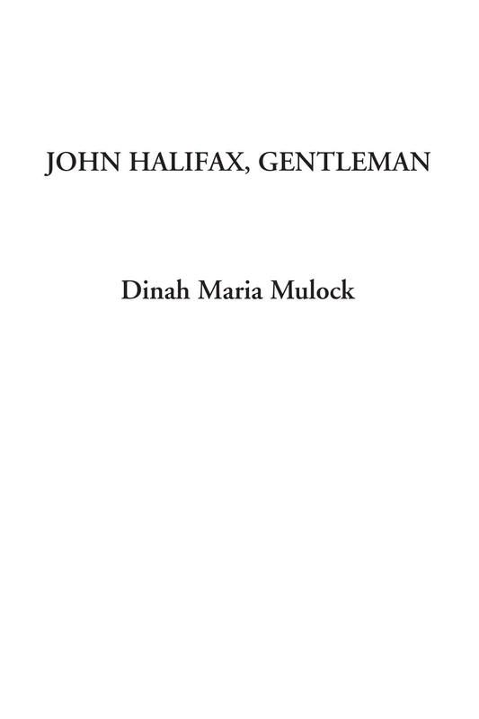 John Halifax, Gentleman