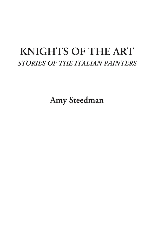 Knights of the Art (Stories of the Italian Painters)