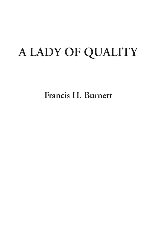 A Lady of Quality