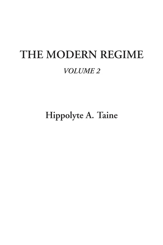 The Modern Regime, Volume 2 - Image 1