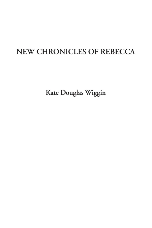 New Chronicles of Rebecca