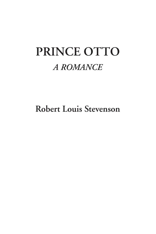 Prince Otto (A Romance) - Image 1