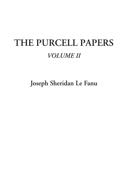 The Purcell Papers, Volume II