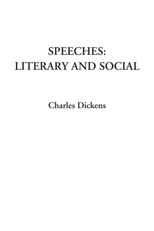 Speeches: Literary and Social - Image 1