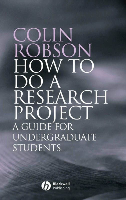 How to do a Research Project: A Guide for Undergraduate Students - Image 1