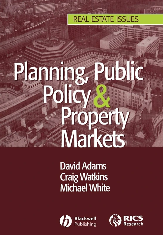 Wiley-Blackwell Planning, Public Policy & Property Markets Book