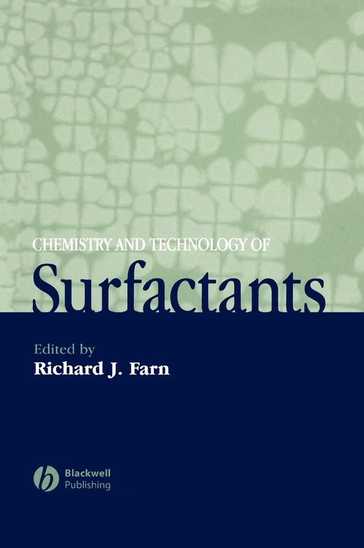 Wiley Chemistry and Technology of Surfactants - Science Book